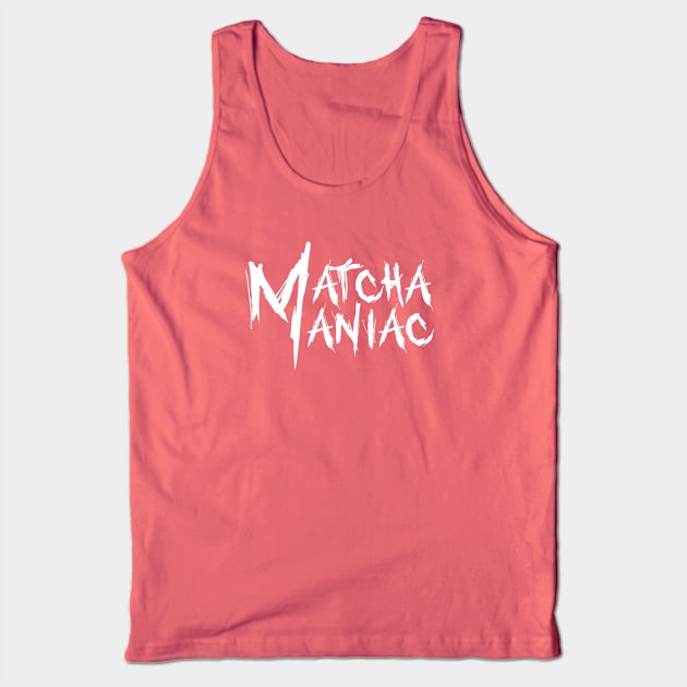 Matcha Maniac Tank Top by Sunny Saturated